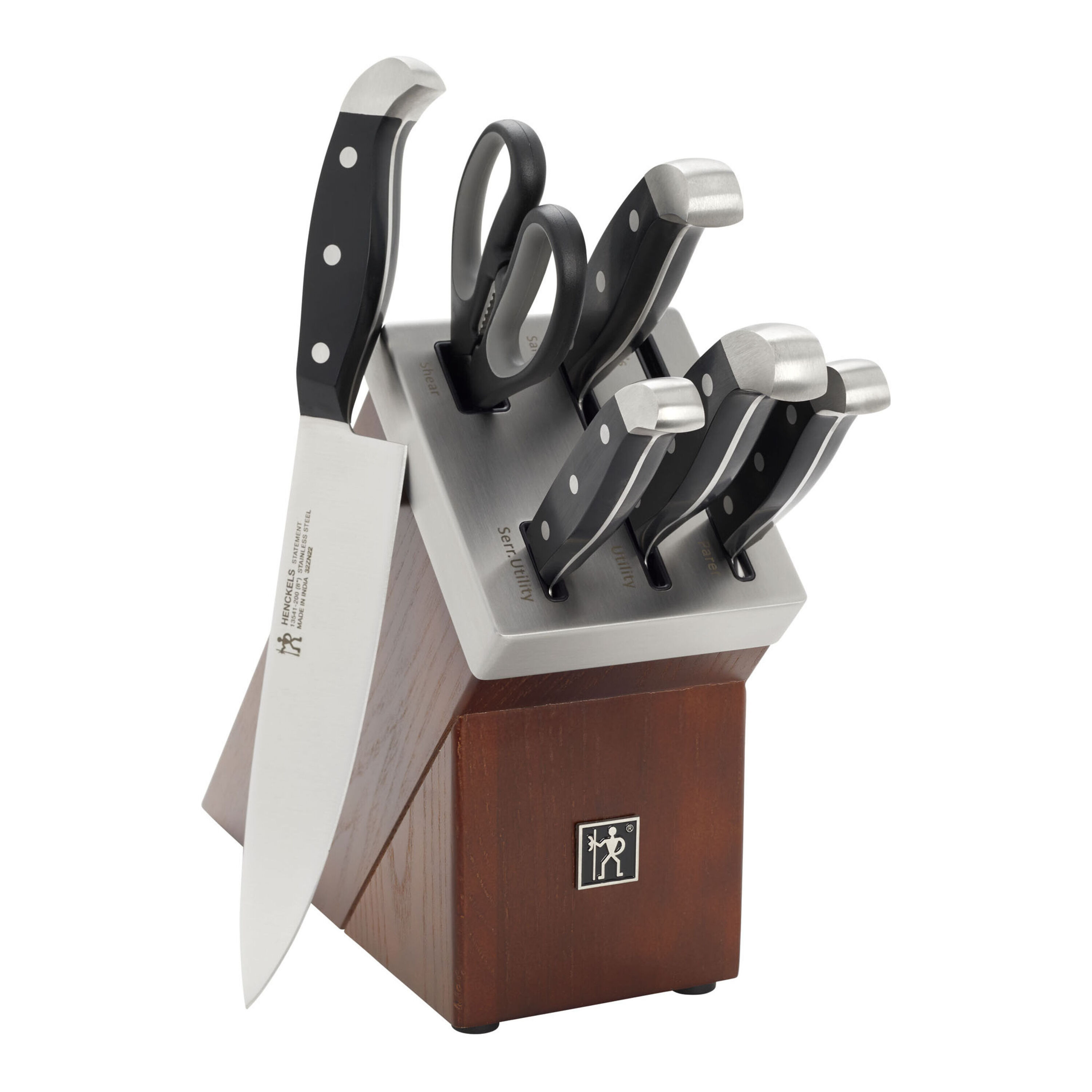 Henckels Statement 7-pc, Self-Sharpening Knife Block Set
