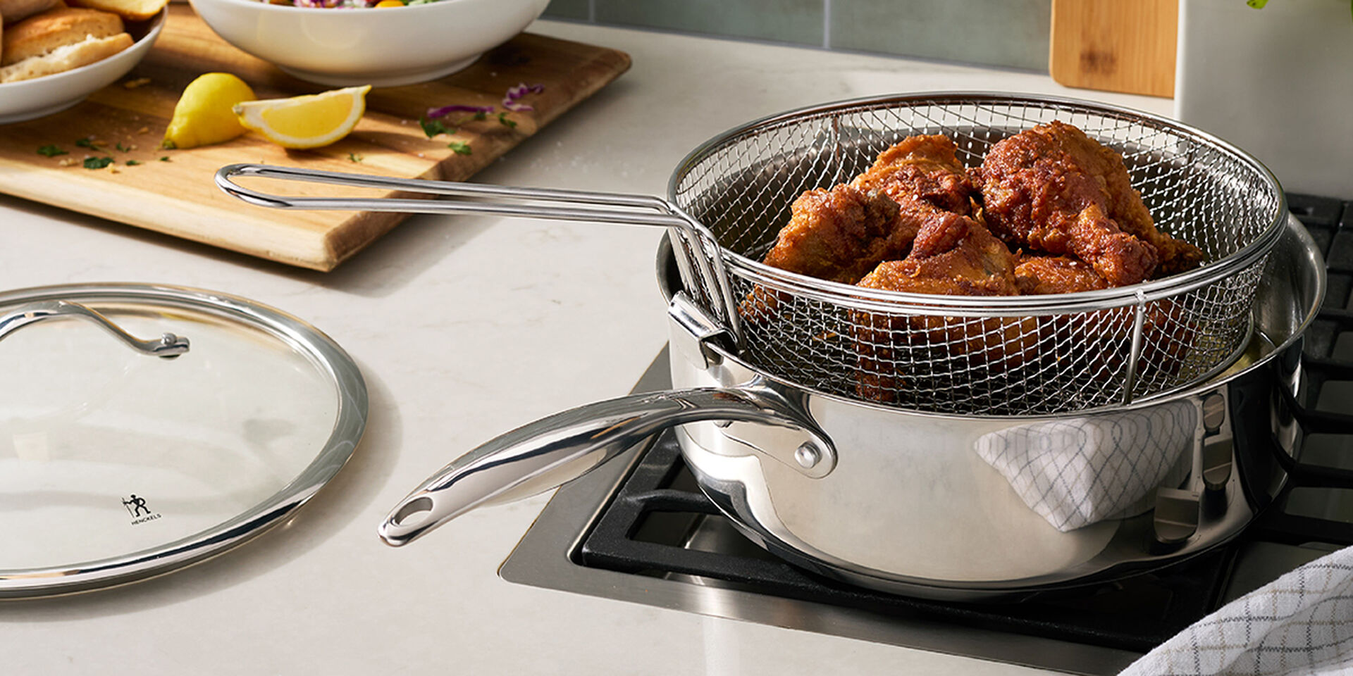 STAINLESS-STEEL COOKWARE FOR THE HOME COOK