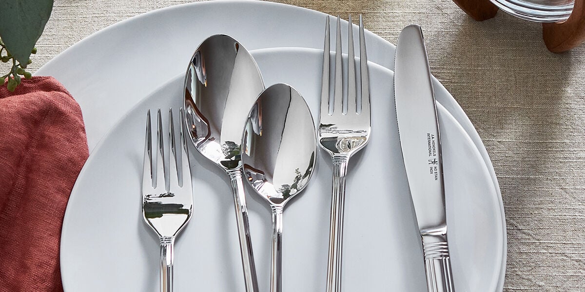 Astley 65-pc, 18/10 Stainless Steel, Flatware Set | Henckels US