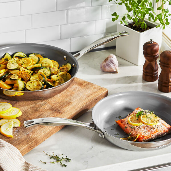 バイカルテ FH&SSセット1.3L Buy Clad H3 Ceramic 10-pc, Stainless Steel, Ceramic Nonstick
