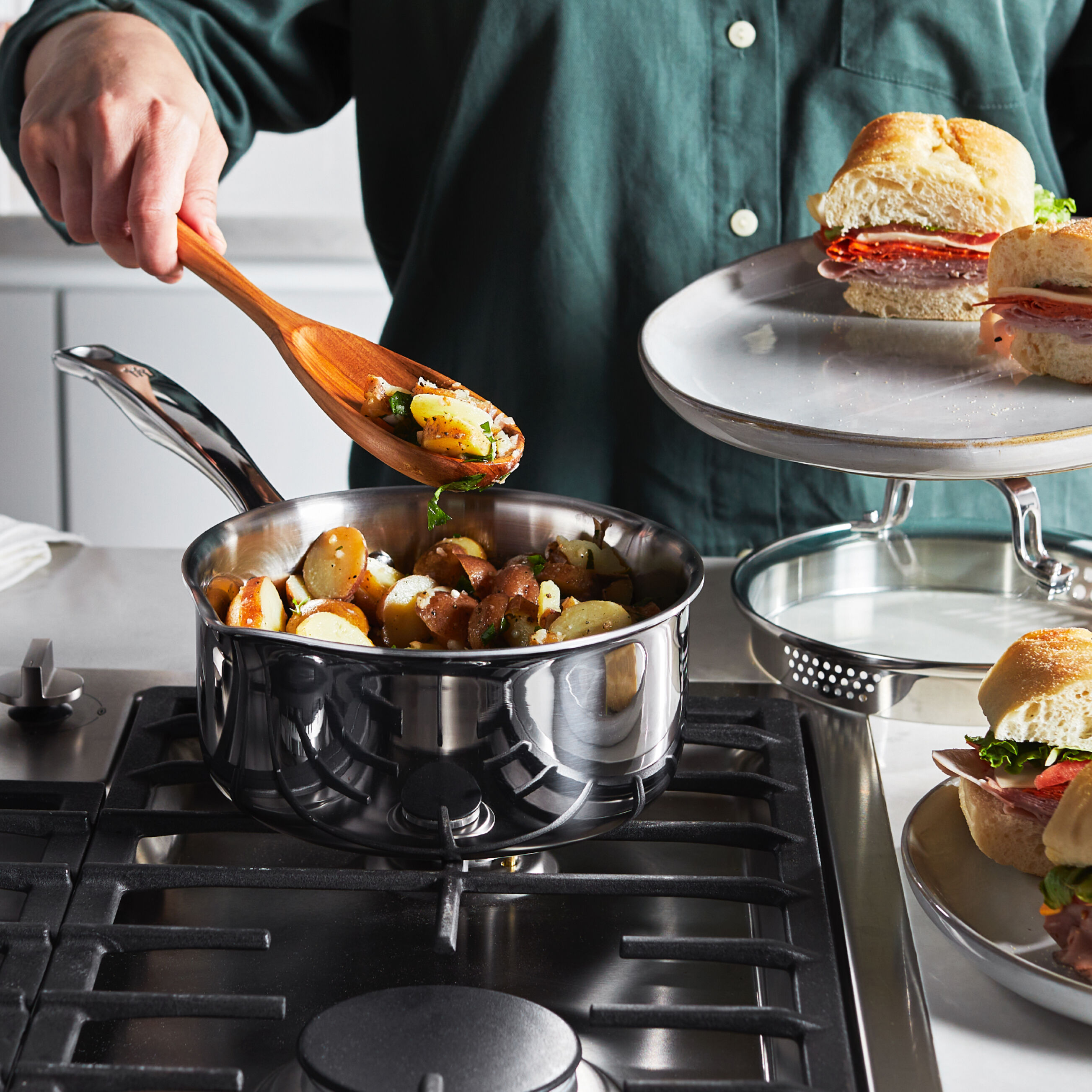 ererin　2QT　3QT 2 Qt Cast Iron Saucepan– Victoria Cookware