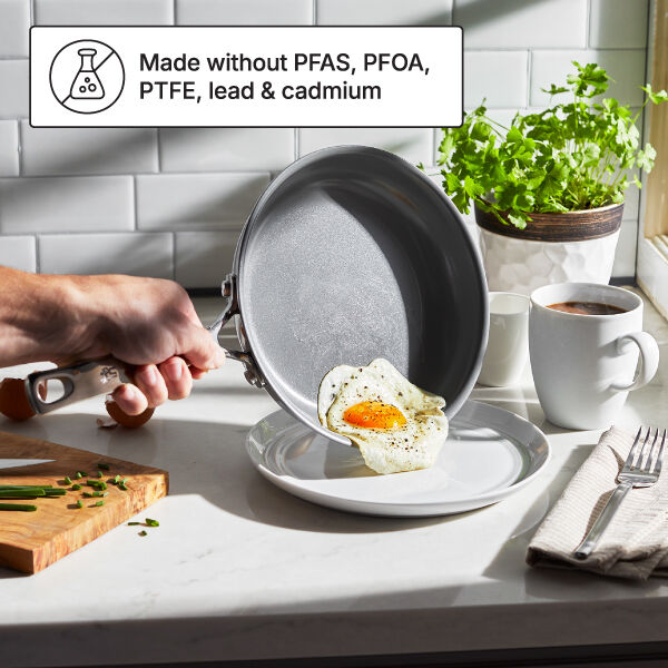 Buy Clad H3 Ceramic 10-pc, Stainless Steel, Ceramic Nonstick