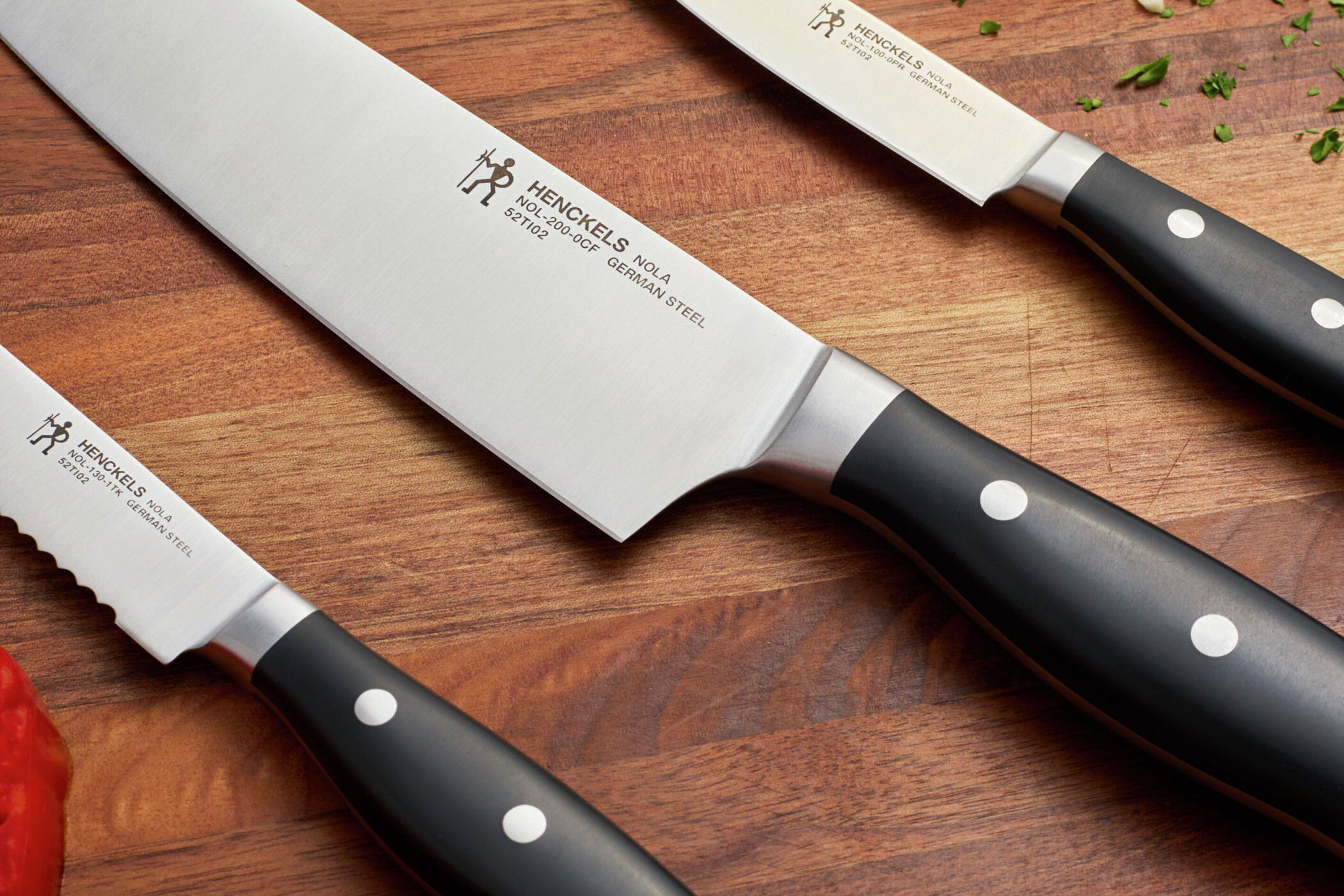 Nola by Emeril 7-pc, Self-Sharpening Knife Block Set | Henckels US