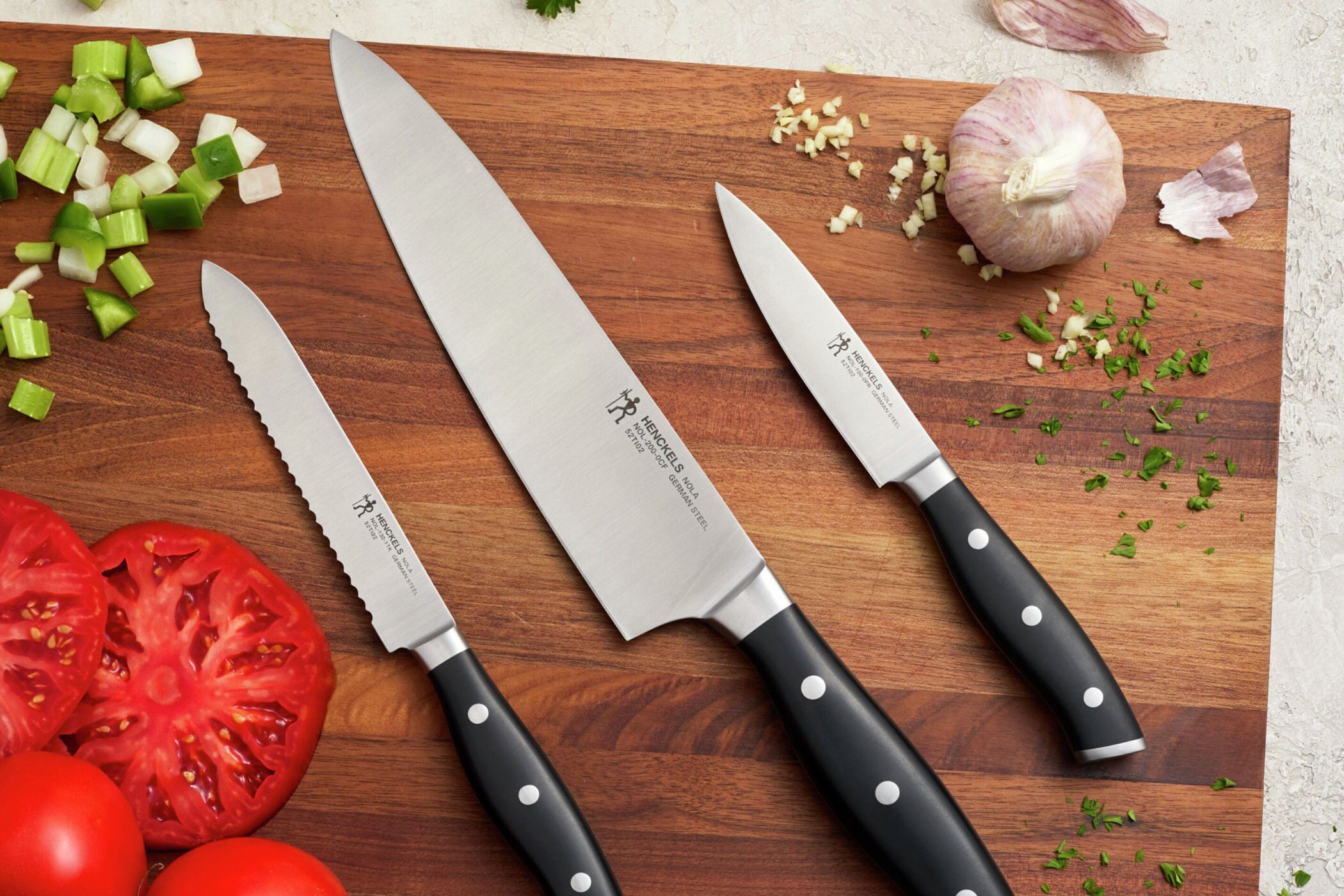 Buy Nola by Emeril 3-pc, Chef Knife Starter Set | Henckels US