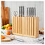 11-pc, Stainless Steel Knife Block Set with Adjustable Storage,,large preview