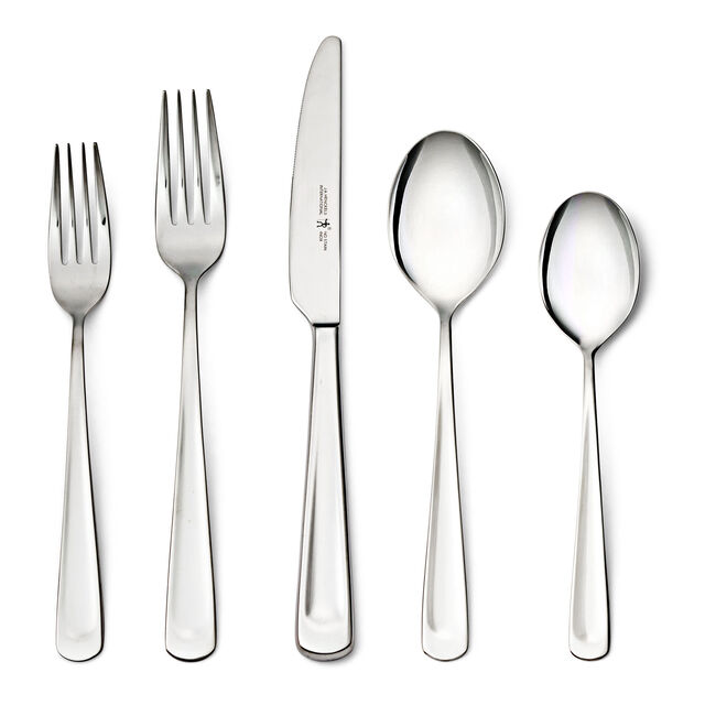 45 Piece Flatware Set polished,,large