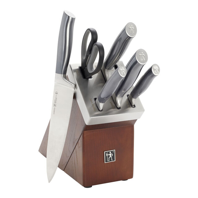 7-pc, Self-Sharpening Knife Block Set,,large