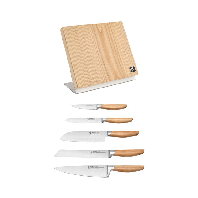 6-pc, Knife Set w/Magnetic Easel,,large