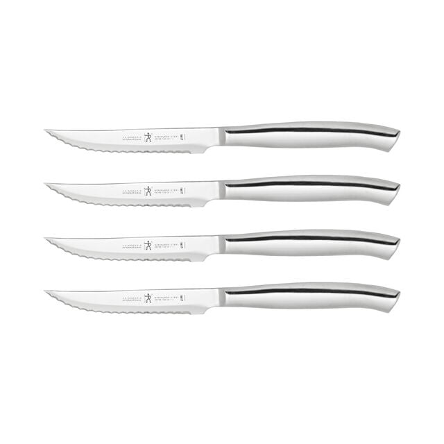 4 Piece, Steak set, silver