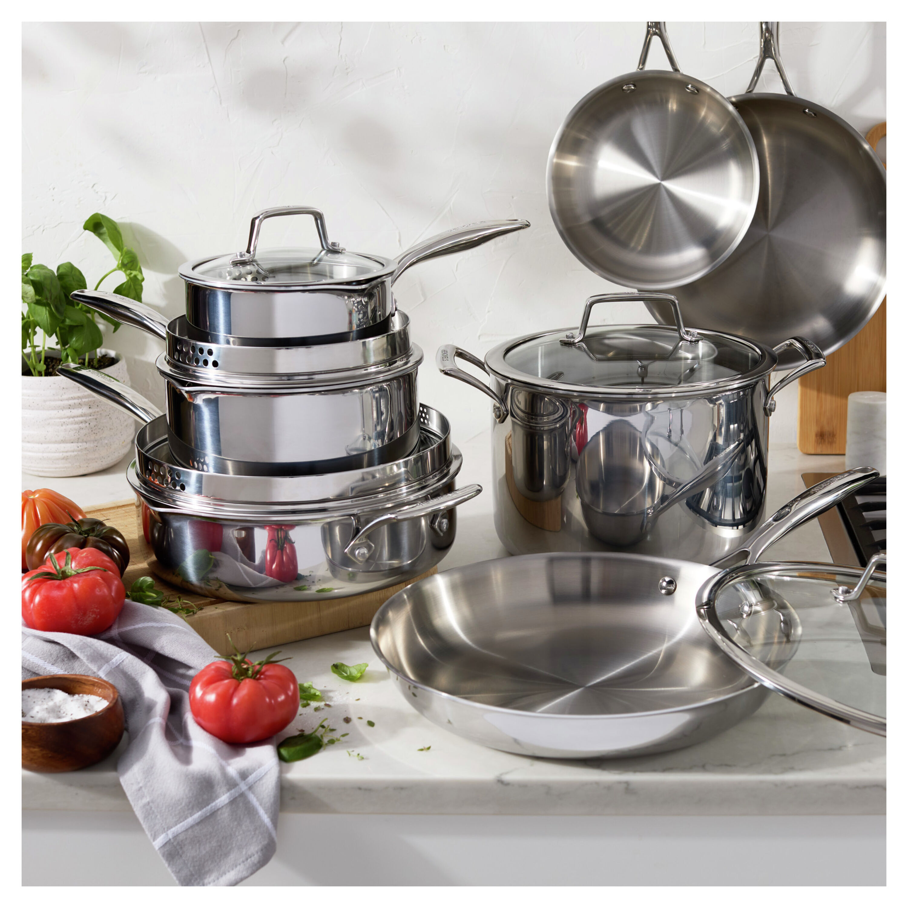 Legacy 12-pc, Stainless Steel, Cookware Set | Henckels US
