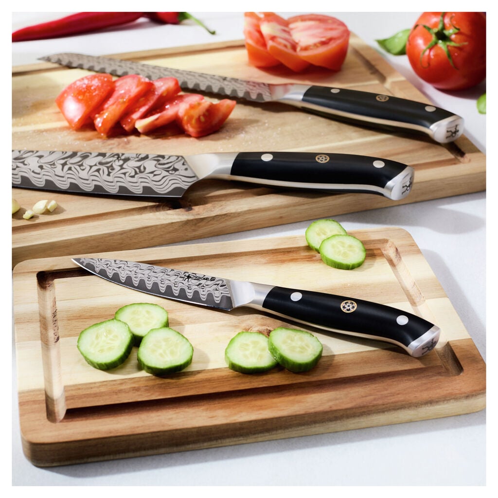 3-pc, Damascus Steel Chef Knife Set,,large