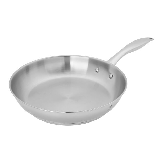 10.00 inch, Stainless Steel, Frying Pan,,large