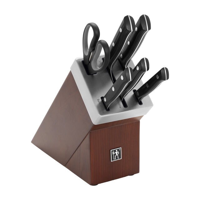 7-pc, Self-Sharpening Knife Block Set,,large