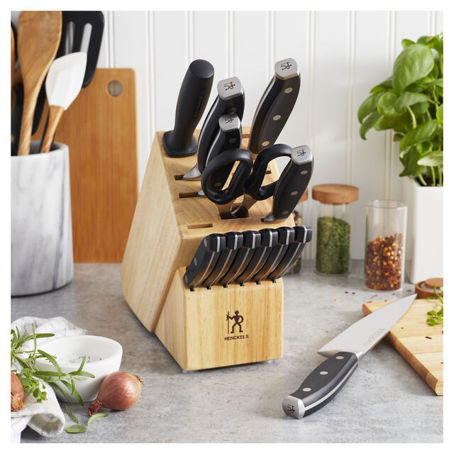 14-pc, Knife block set,,large