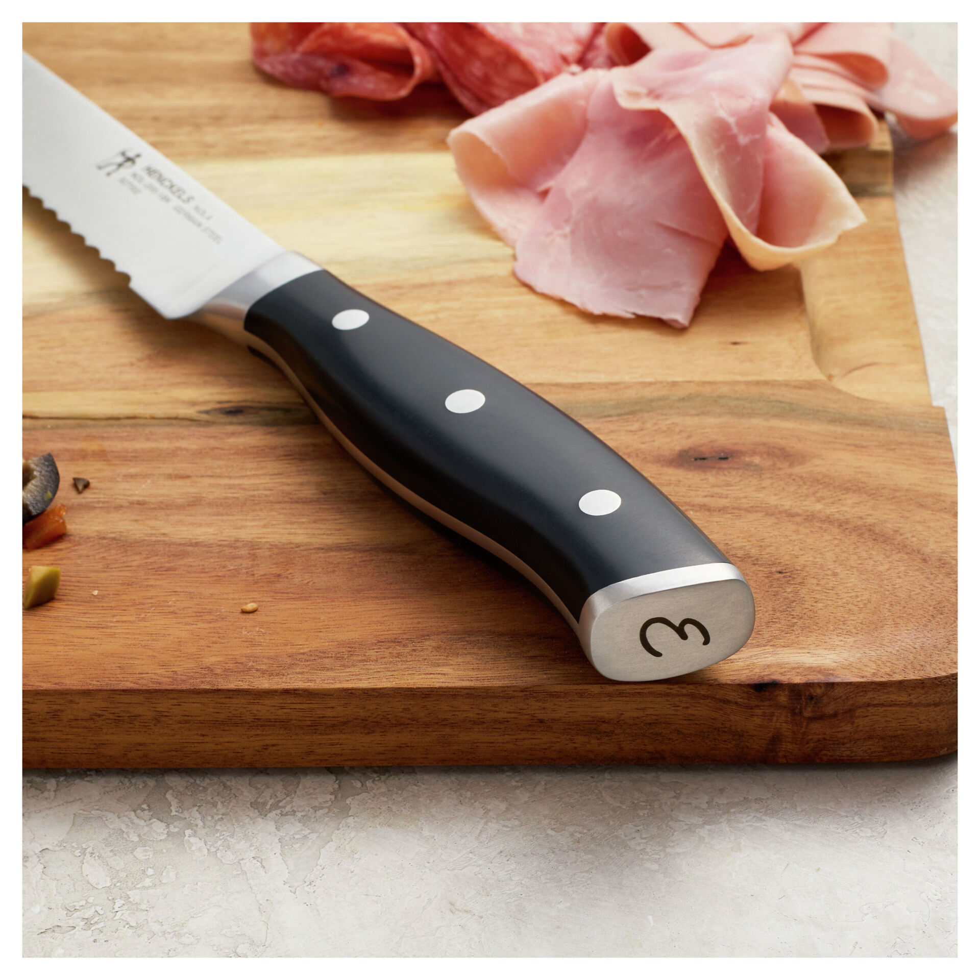 8.00 inch, Serrated Bread Knife,,large