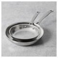 2-pc, Stainless Steel, Frying Pan Set,,large
