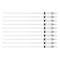 10-pc, Stainless Steel Barbecue Skewers Set,,large