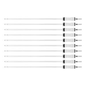 10-pc, Stainless Steel Barbecue Skewers Set