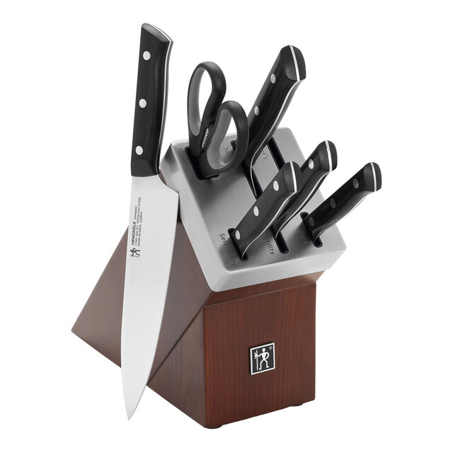 7-pc, Self-Sharpening Knife Block Set,,large