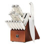 14 Piece, Knife block set, white,,large
