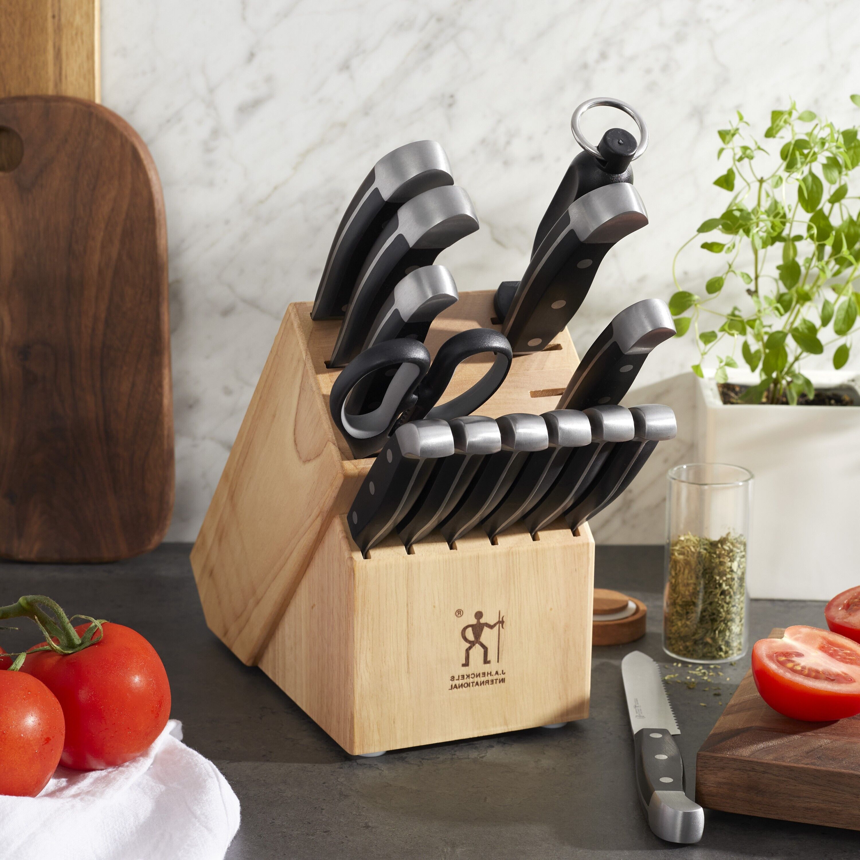 し*す様 ニューブルーハンマー15P Buy Statement 15-pc, Knife Block Set | Henckels US