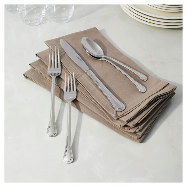20 Piece Flatware Set polished,,large