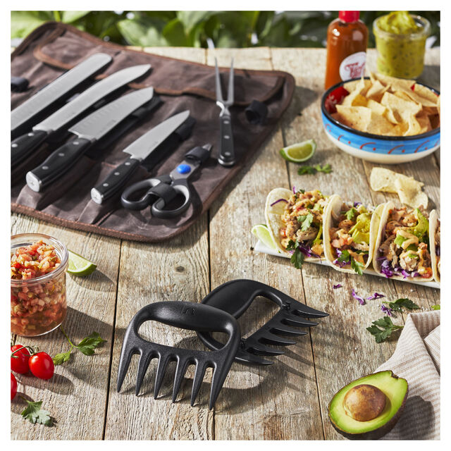 Knife roll set 9 Piece,,large