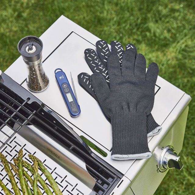Heat Resistant Grill Gloves,,large