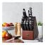 20 Piece, Knife block set, black preview