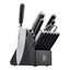 14 Piece, Knife block set, black,,large preview