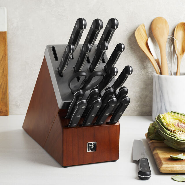 20-pc, Self-Sharpening Knife Block Set,,large