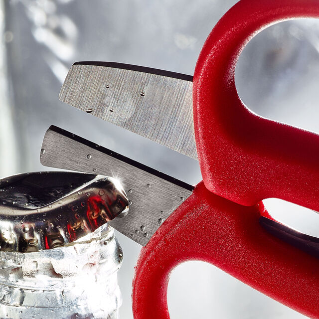 20 cm, Multi-purpose shears, red,,large