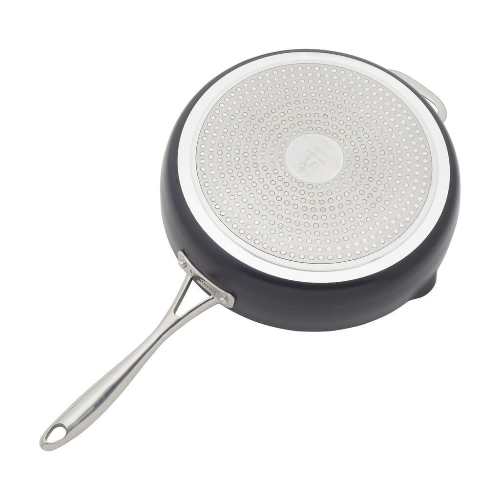 5 qt, Aluminum, Ceramic Nonstick Sauté Pan W/Lid,,large