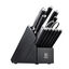14 Piece, Knife block set, black,,large preview