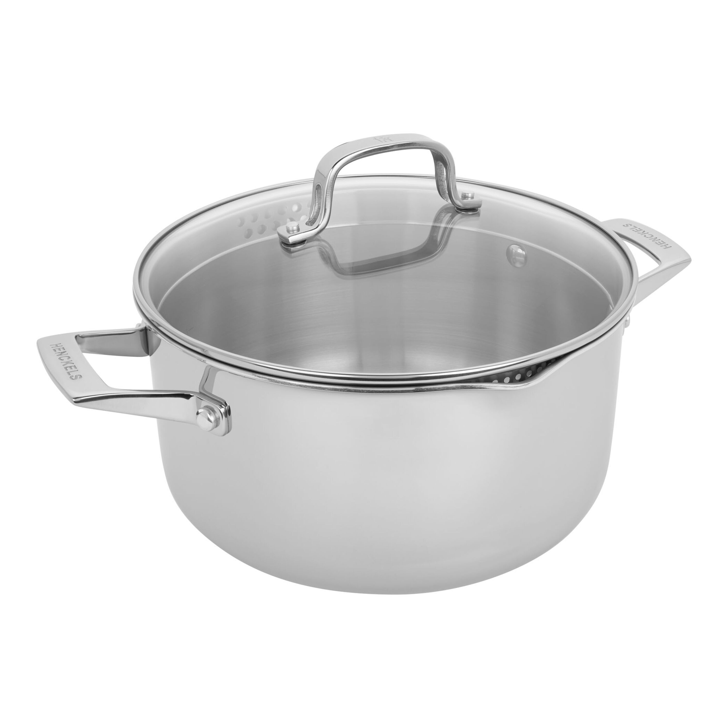 Buy Clad H3 Dutch Oven with Glass Lid, 6 qt, Stainless Steel