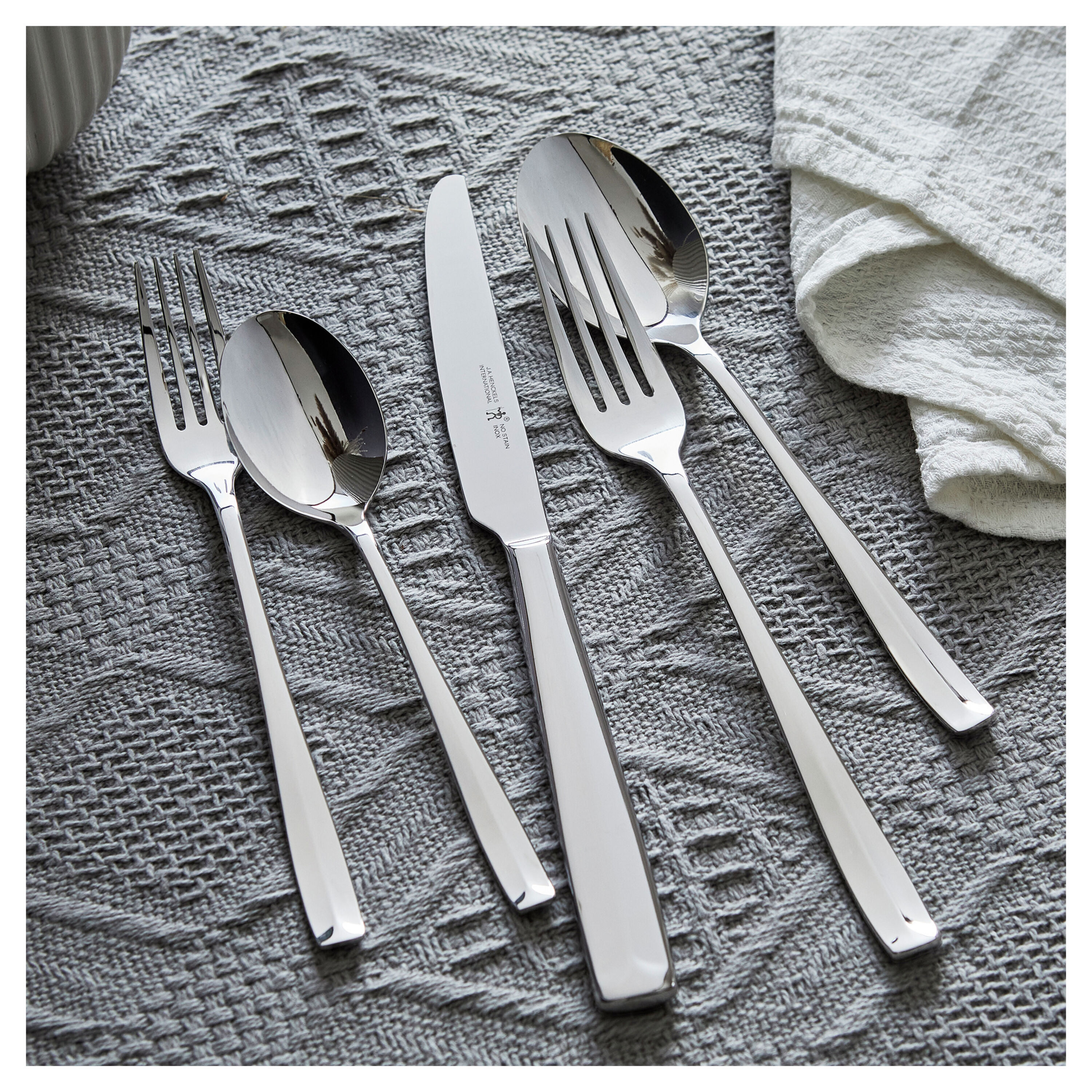 Lani 65-pc, 18/10 Stainless Steel, Flatware Set | Henckels US