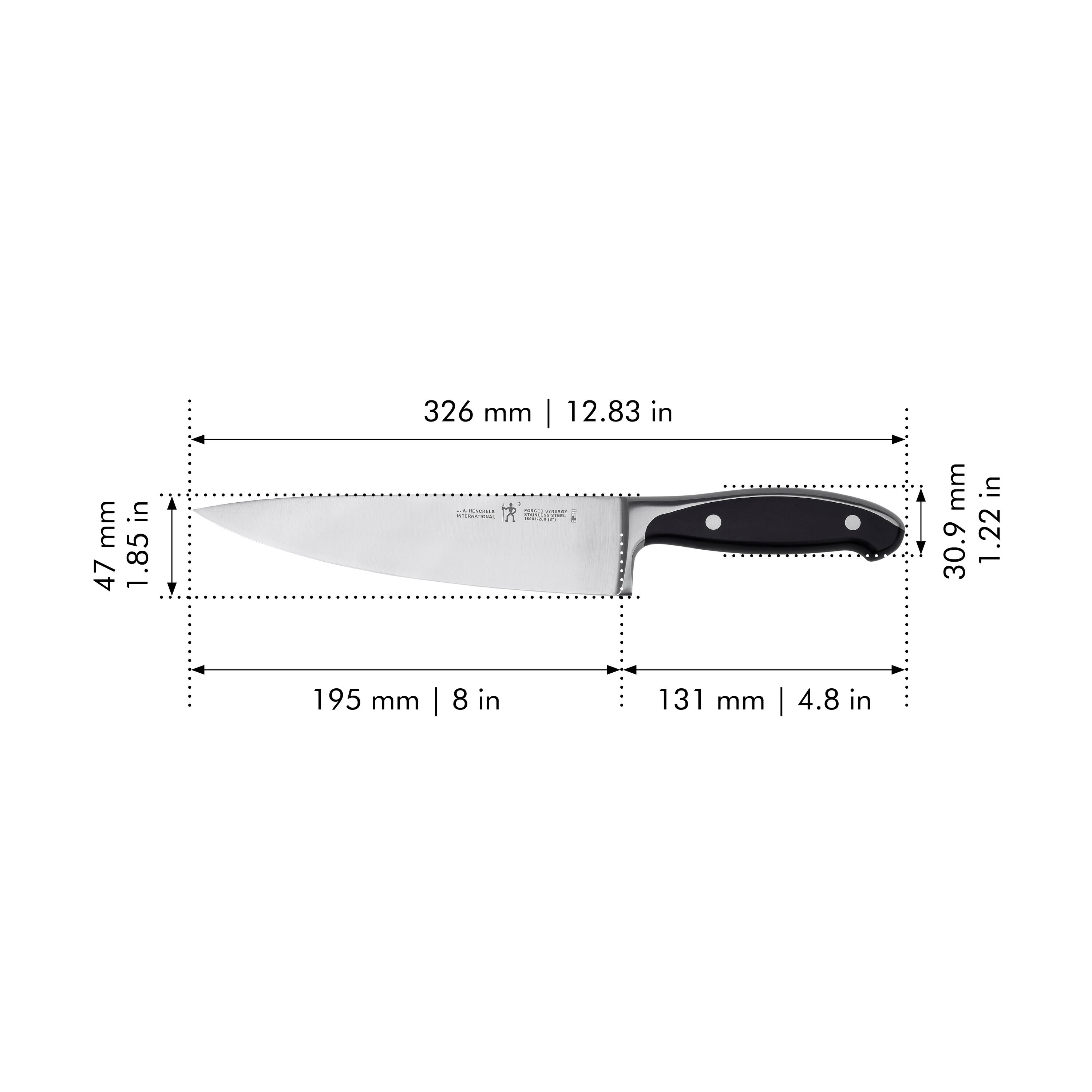 Buy Forged Synergy 8.00 inch, Chef Knife | Henckels US