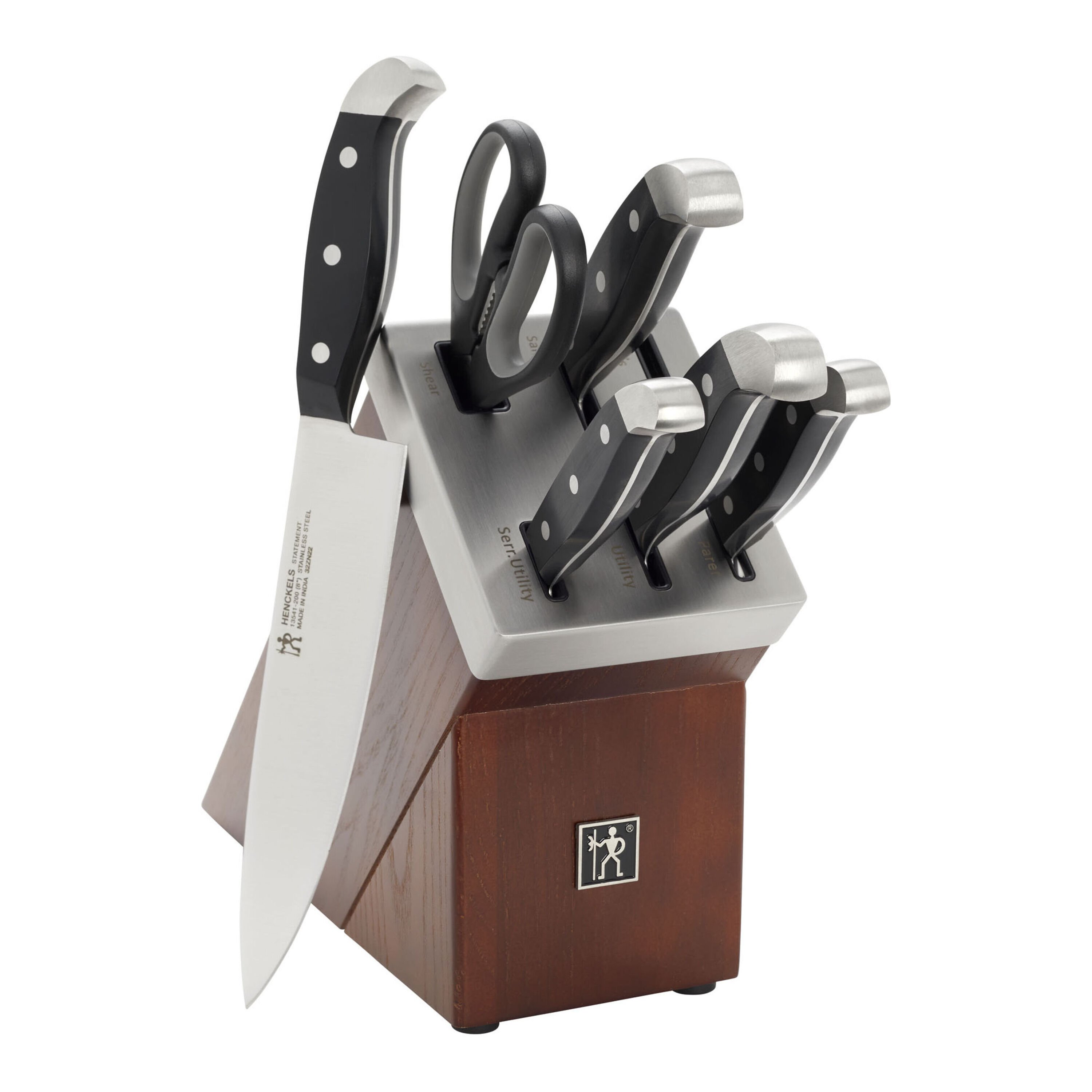 Buy Statement 7-pc, Self-Sharpening Knife Block Set