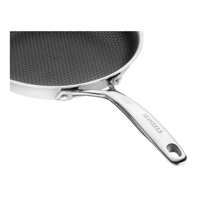 Bratpfanne 20 cm, Edelstahl, Silber,,large