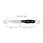 3.5-inch, Paring knife, black preview