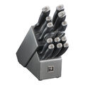 14 Piece, Knife block set, black,,large