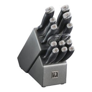 14 Piece, Knife block set, black