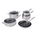 10 Piece stainless steel Cookware set,,large