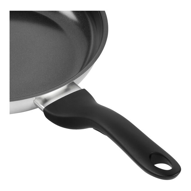 Schmorpfanne mit Glasdeckel 28 cm, Edelstahl,,large