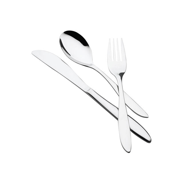 45 Piece Flatware Set polished,,large