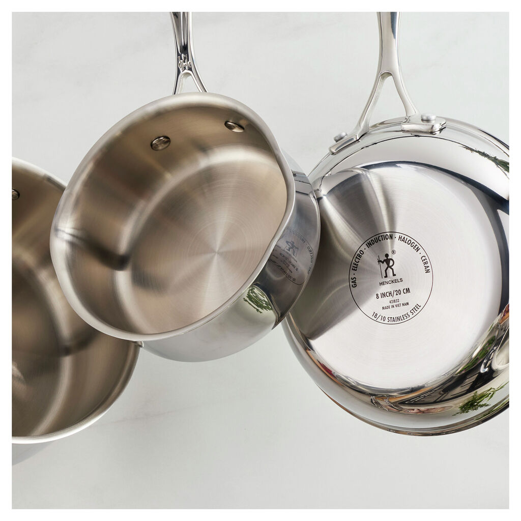 11-pc, Stainless Steel, Cookware Set,,large