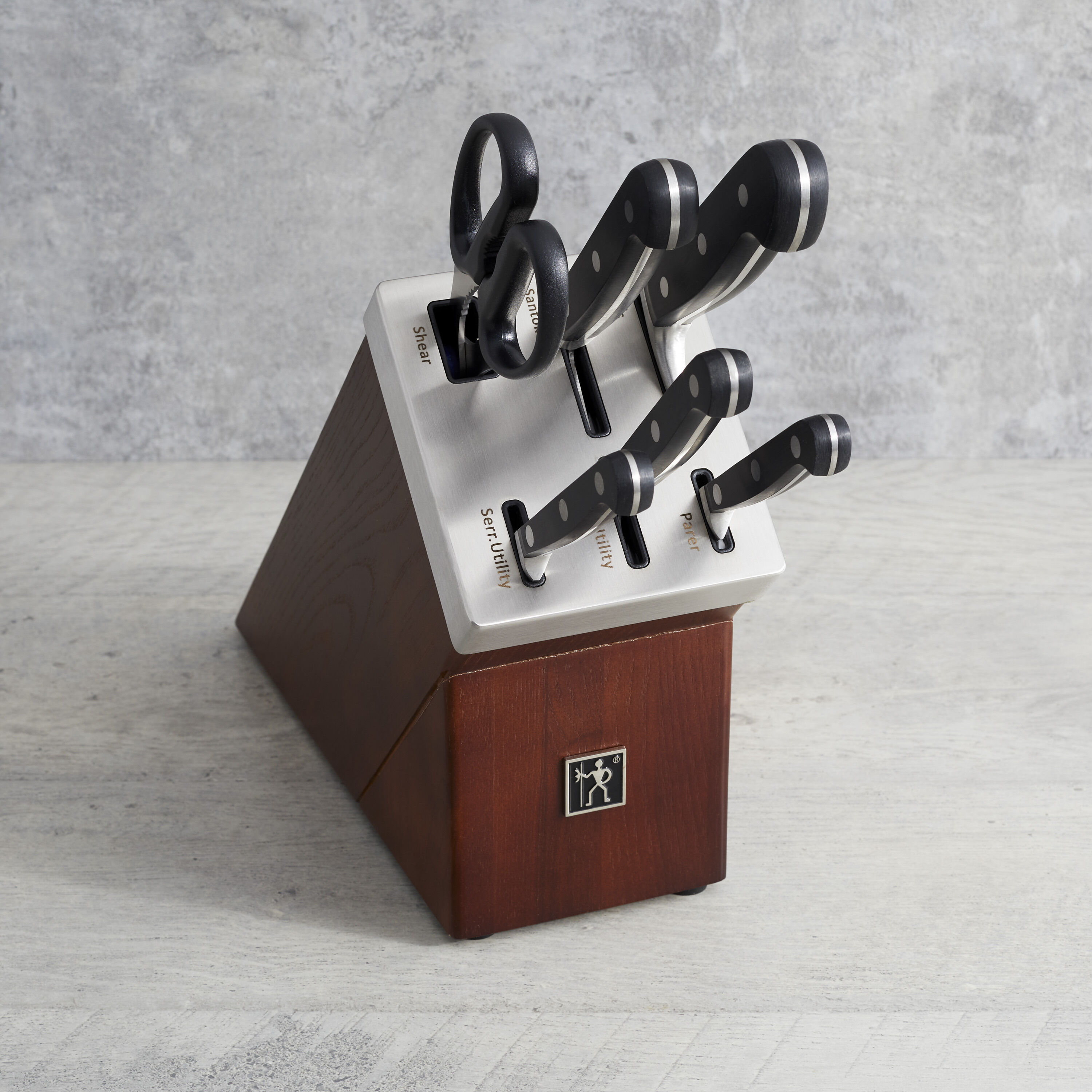 Classic 7-pc, Self-Sharpening Knife Block Set | Henckels US