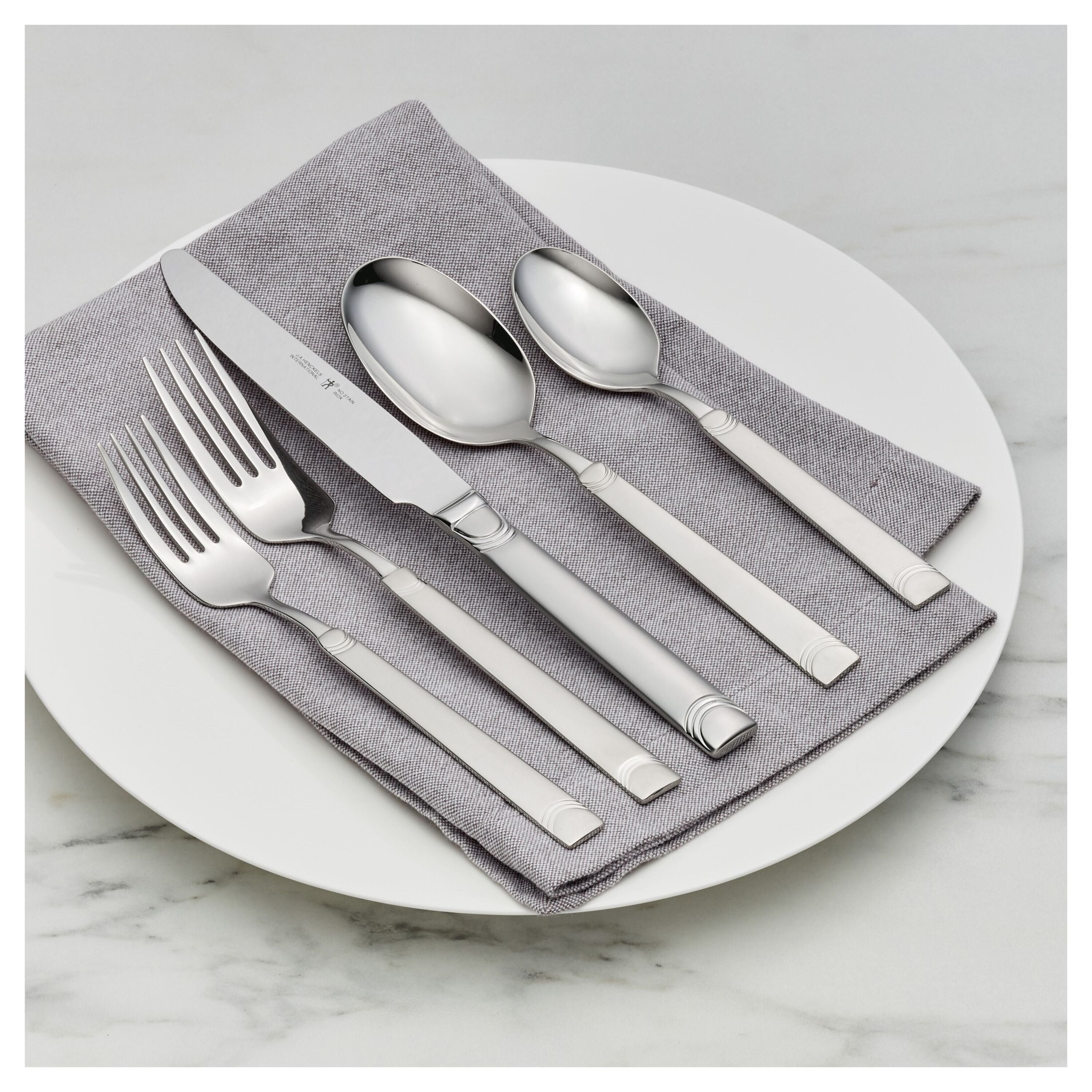 【Zwilling J.A. Henckels】カトラリーセット 20点 20-Piece Flatware Set for 4 | HENCKELS CA