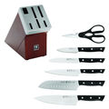7-pc, Self-Sharpening Knife Block Set,,large