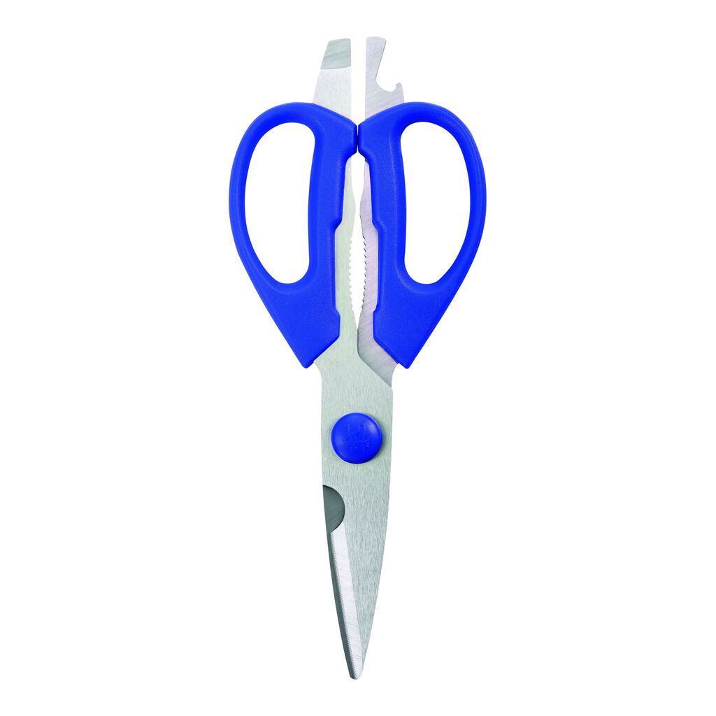20 cm, Multi-purpose shears, blue,,large